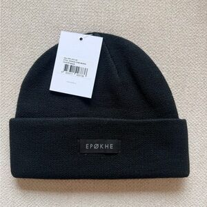 🆕 Epokhe men’s black beanie